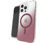 Funda Gear4 ZAGG Milan Snap - Funda transparente compatible con MagSafe con hermosos detalles - para Apple iPhone 13 Pro - Rosa 702008220