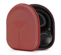 Funda Geekria para Auriculares Compatible con JBL Tune 770NC, Tune 720BT, Live 650BT, Tour One M3 y más, Bolsa rígida de Viaje con Almacenamiento de Cables (Rojo)