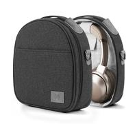 Funda Geekria para JBL Tune 770NC/760NC y Tour One M3, Gris | Se adapta a auriculares de 8.8 x 7.4 x 2.7 pulgadas, uso con cable/inalámbrico, bolsillo de malla para cables y accesorios