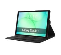 Funda Giratoria 360 para Samsung Galaxy Tab A11 8.7 Color Negra
