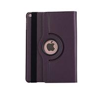 Funda giratoria de 360 Grados para Apple iPad 9.7, Nueva generación 2018, Tablet A1822 A1893, Carcasa con Soporte + lápiz Capacitivo + película Morado Morado
