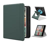Funda giratoria de 360° para lector electrónico Kobo Libra Colour y Tolino Vision Color (2024), parte trasera transparente, desmontable, magnética, ajustable, con función de encendido y apagado
