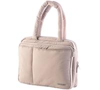 Funda grande con asas para Biblia DiverseBee, estuche para mujer, funda para Biblia, funda para libro, accesorios para Biblia, regalo (beige)