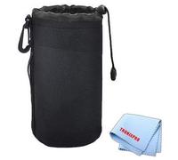 Funda grande de neopreno suave para objetivos Canon EF75-300mm f/4-5.6III, Canon EF70-200mm f/2.8L IS II USM, Canon