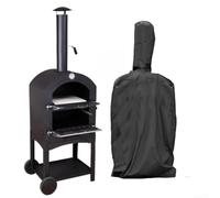 Funda grande para horno de pizza de 165 x 65 x 45 cm, resistente a la | Oxford 210T resistente, clasificación impermeable, evita el óxido, se adapta a hornos de 160 x 50 x 37 cm