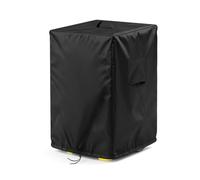 Funda grande para mesa de exterior, Tamaños múltiples del negro del cordón de la salida de aire de la tela de la cubierta 500d de la lavadora a presión(31x29x47cm)