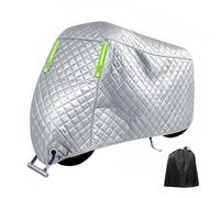 Funda Granizo Moto para Honda CBR 250 RA, Impermeable Almacenamiento Exterior con Orificio para Cerradura Funda Impermeable Manta antigranizo con Forro Suave Garaje