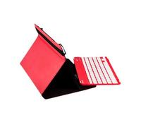 Silver HT Funda Gripcase Universal y Teclado inalámbrico 9''–11'' Rojo