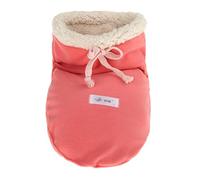 Funda gruesa para botas de fractura, ajuste universal, reutilizable y lavable a máquina, tela de algodón transpirable, fundas para zapatos de lluvia, color rosa, doble grosor