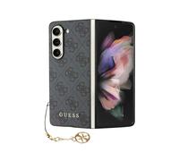 GUESS Carcasa para Samsung Galaxy Z Fold5, 4G, colección Charms Gris