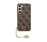 Funda Guess 4G Charms, marrón - Galaxy S24