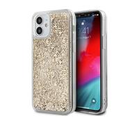 Funda Guess 4G Liquid Glitter Gold - iPhone 12 Mini