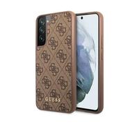 Guess Funda GUHCS23SG4GFBR Samsung S23 S911 marrón 4G Metal