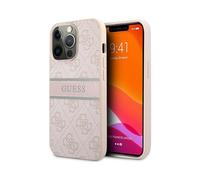 Funda Guess 4G Printed Stripe, Rosa - iPhone 13 Pro Max