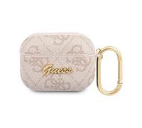 Guess GUA34GSMW - Funda para AirPods 3, Color marrón 4G Script Metal Collection