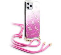 Guess Funda con Colgante Rosa para Apple iPhone 11 Pro