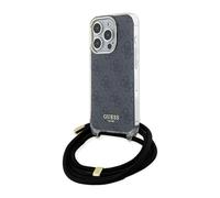 Funda Guess Crossbody Cord 4G Print Negro - iPhone 15 Pro