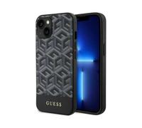 Funda Guess GCube Stripes Negra para Magsafe - iPhone 14
