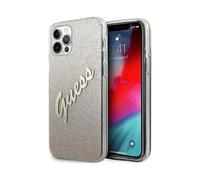 Funda Guess Glitter Gradient Script Gold - iPhone 12 / 12 Pro