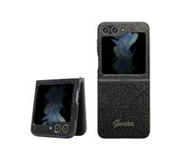 Carcasa para móvil - GUESS GUHCZF5HGGSHK, Compatible con Samsung Galaxy Z Flip 5, Negro