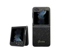 Funda Guess Glitter Script Negro - Galaxy Z Fold5