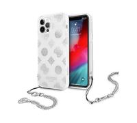 Guess Guhcp12lkspesi - Carcasa para iPhone 12 Pro MAX 6,7 & Quot; Pratado Hardcase Peony Chain Collection