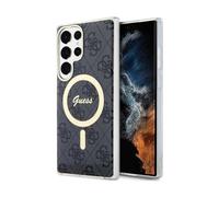 Funda Guess GUHMS23LH4STK 4G MagSafe Negra - Galaxy S23 Ultra