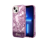 Guess GUHCP14MHGPLHF - Carcasa rígida para iPhone 14 Plus de 6,7 Pulgadas, Color Fucsia y Fucsia