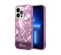 Funda Guess Porcelain Collection, Fucsia - iPhone 14 Pro Max