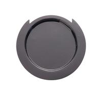 Funda Guitarra Acústica Cubierta de orificio de sonido de guitarra clásica acústica de silicona, reducción de ruido, tamaño completo, práctico reemplazo de accesorios for ukelele(Black 86mm)