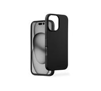 Funda - HAMA - iPhone 16 - Funda Antipolvo - Tacto Suave - Compatible con Carga Inalámbrica - Negro
