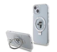 Funda Hardcase Cover IPHONE 15 Karl Lagerfeld Magsafe Ajustable Transparente