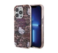 Funda Hello Kitty IML Tags Graffiti - iPhone 13 Pro Rosa