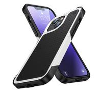Funda híbrida para iPhone 14 Pro Max (PC+TPU) blanca
