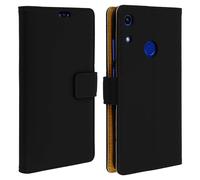 Funda Honor 8A/Y6 2019 cartera Función soporte - Negra