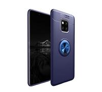 Funda Huawei Mate 20 Pro, CHcase 360 Grados Giratorio Ring Grip [Soporte Kickstand] Slim Soft Case Cover Carcasa Protectora de TPU con Soporte Magnetic Car Mount Function para Huawei Mate 20 Pro -Azul