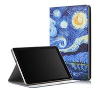 Funda Huawei Mediapad T5 10, Case Cuero PU Silicona Magnetica Función de Soporte y Auto-Desbloquear Cover Protector Piel Compatible con Huawei Mediapad T5 10.1, Cielo Estrellado