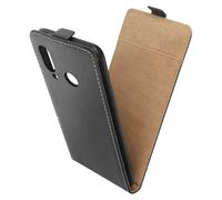 Funda Huawei P20 Lite tapa vertical billetera Carcasa silicona -
