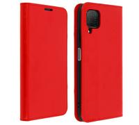 Funda Huawei P40 Lite de piel y cartera con F. Soporte - Rojo