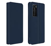 Funda Huawei P40 Pro libro billetera F. Soporte - Azul