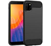 Cool Funda Carbón Negro para Huawei Y5p