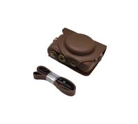 Funda HX50 Retro de Cuero PU para Cámara para Cyber-Shot DSC-HX50 HX50V HX60 HX30, Protección Integral para el Cuerpo. C