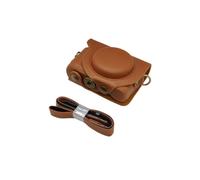 Funda HX50 Retro de Cuero PU para Cámara para Cyber-Shot DSC-HX50 HX50V HX60 HX30, Protección Integral B