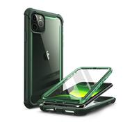 Funda i-Blason Ares para iPhone 11 Pro Max Funda protectora transparente Verde | Versin 2019, resistente de doble capa con protector de pantalla