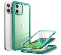 Funda i-Blason Ares para iPhone 12 (iPhone 12 Pro de 6,1 pulgadas, 2020). Carcasa transparente resistente de doble capa con protector de pantalla