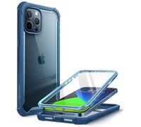 Funda i-Blason Ares para iPhone 12 Pro Max de 6,7 pulgadas (versi n 2020), resistente, de doble capa, transparente y con protector de pantalla in