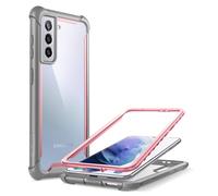 Funda i-Blason Ares Series dise?ada para el Galaxy S21 Plus 5G (versi?n 2021). Resistente y transparente, sin protector de pantalla integrado (rosa).