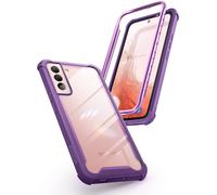 Funda i-Blason Ares Series dise?ada para Galaxy S22 (versi?n 2022), carcasa resistente y transparente sin protector de pantalla incorporado (morado)