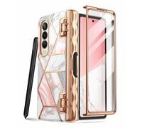Funda i-Blason Cosmo Series para Samsung Galaxy Z Fold 4 con soporte para bol?grafo