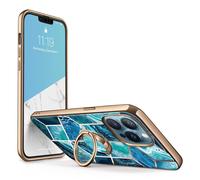 Funda i-Blason Cosmo Snap dise ada para iPhone 13 Pro Max (6,7 pulgadas) delgada con soporte de anillo giratorio de 360 grados integrado y soport